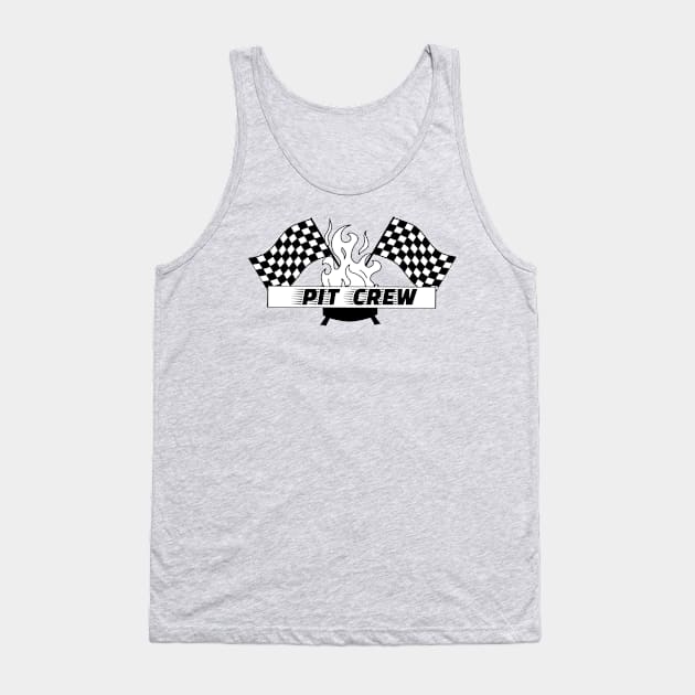 Fire Pit Crew Tank Top by AlstonArt